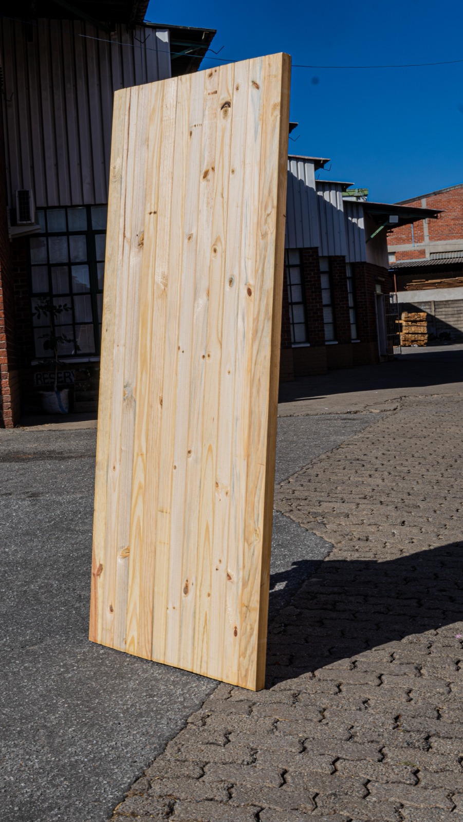 Double Clad Pine Door